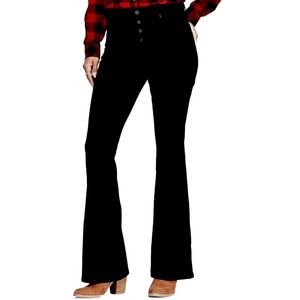 Universal Thread Black Flare Button Fly Jeans